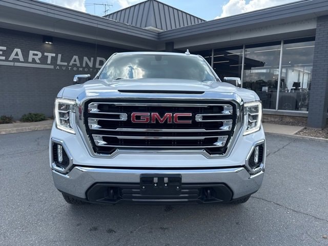 Used 2021 GMC Sierra 1500 SLT with VIN 3GTU9DED6MG389092 for sale in Little Rock