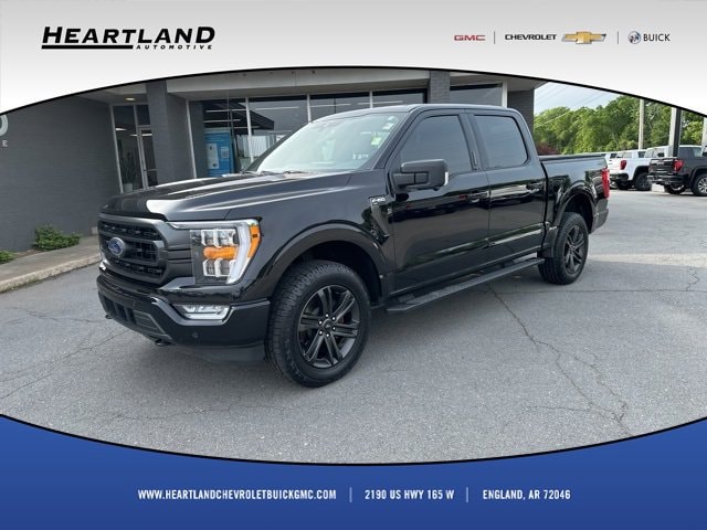 Used 2022 Ford F-150 XLT with VIN 1FTEW1EP8NFA45174 for sale in Little Rock