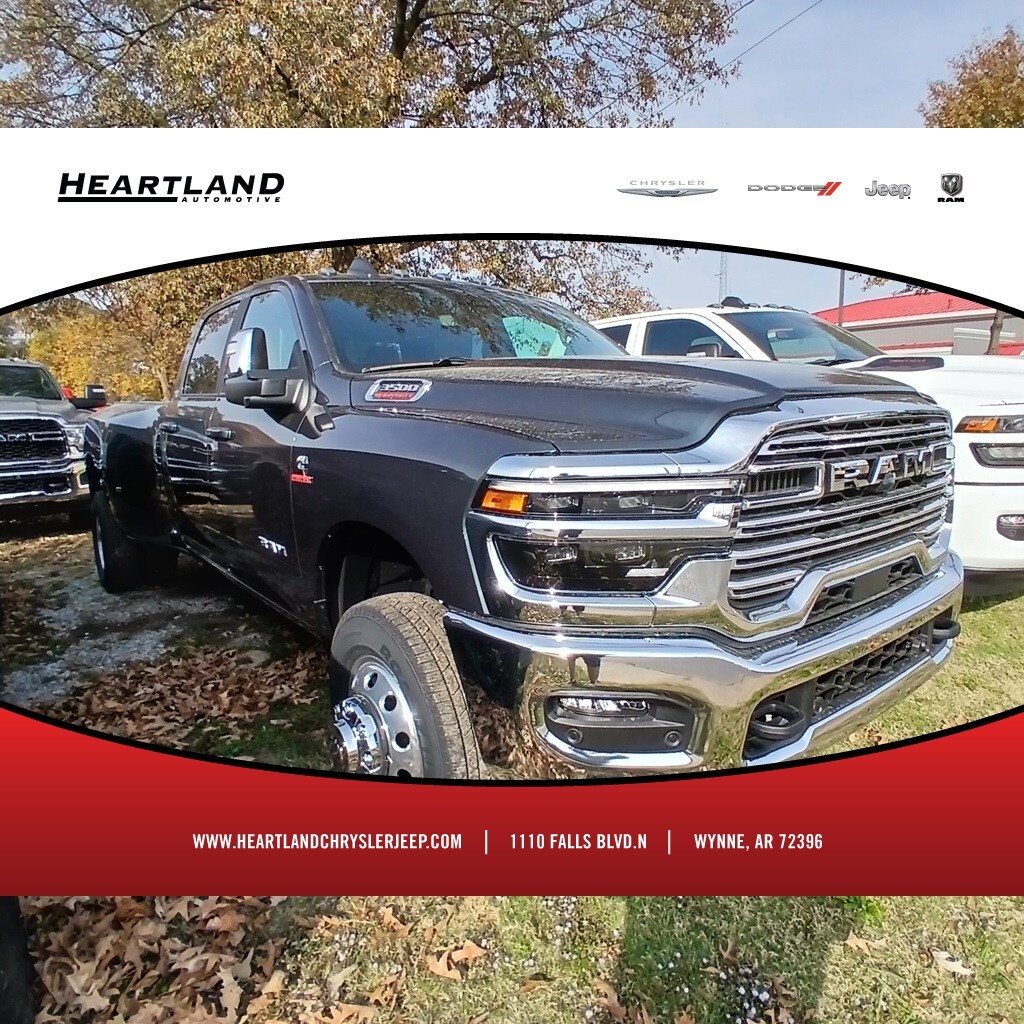 New 2026 Ram 3500 LARAMIE CREW CAB 4X4 8' BOX Pickup