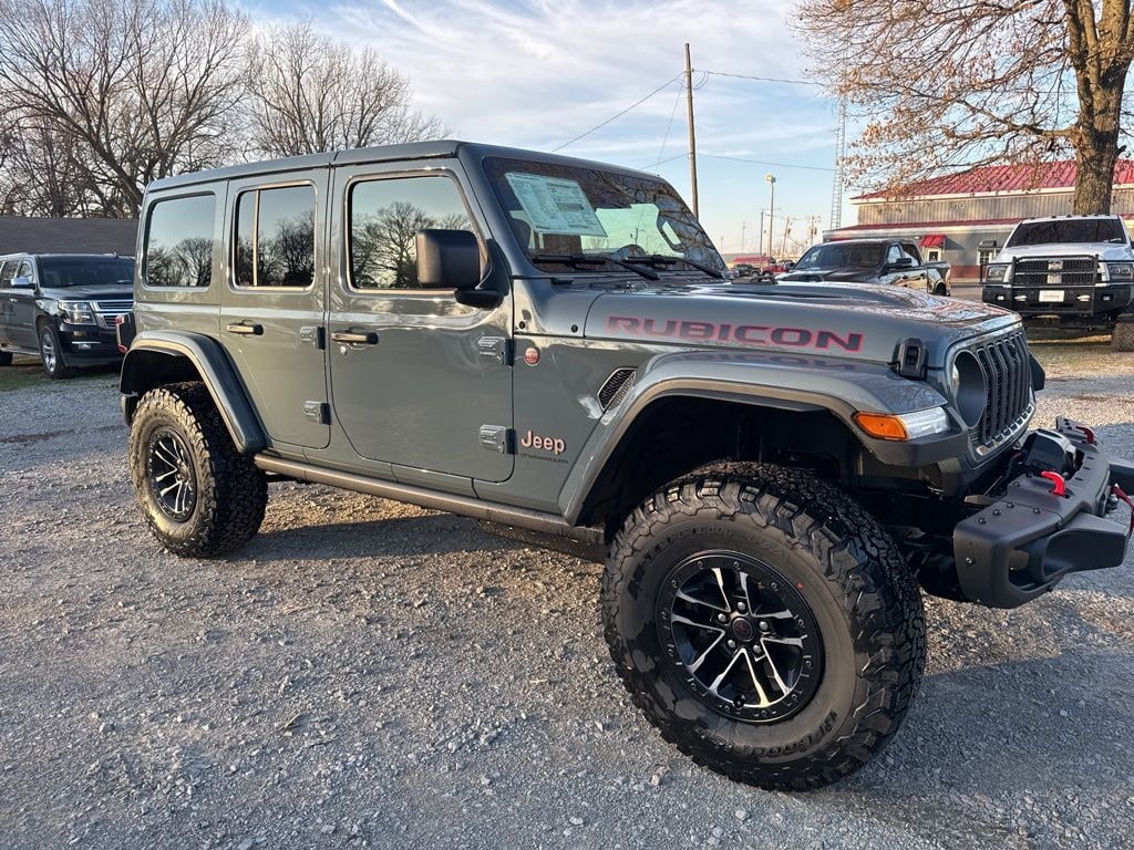 New 2026 Jeep Wrangler 4-DOOR RUBICON X Sport Utility