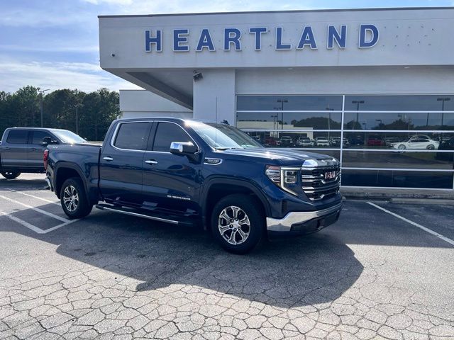 Used 2023 GMC Sierra 1500 SLT with VIN 3GTUUDED4PG106532 for sale in Little Rock