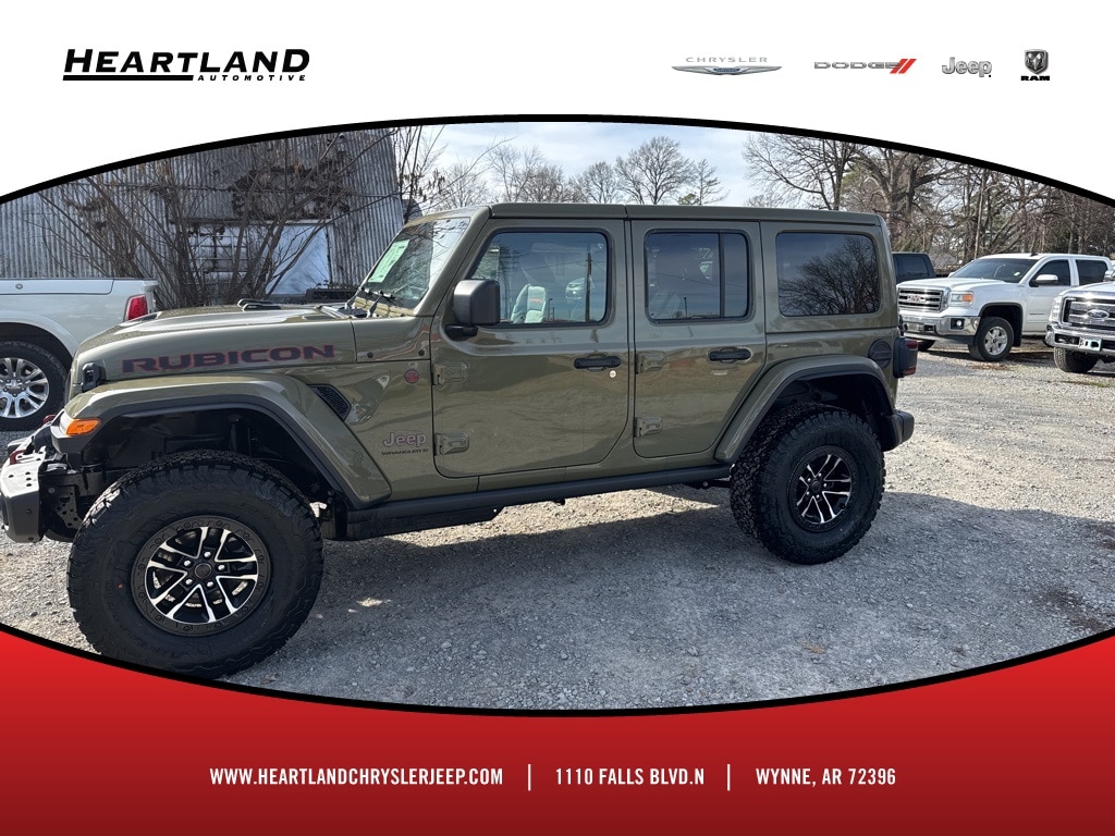 New 2026 Jeep Wrangler 4-DOOR RUBICON X Sport Utility