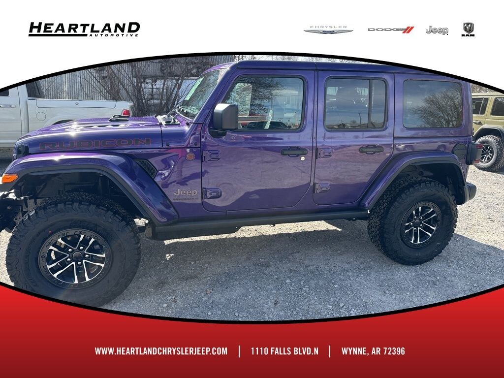 New 2026 Jeep Wrangler 4-DOOR RUBICON X Sport Utility