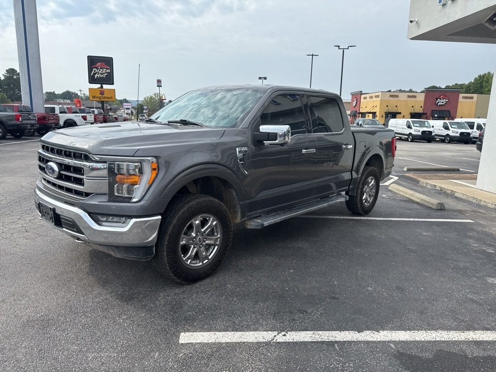 Used 2021 Ford F-150 Lariat with VIN 1FTFW1E87MKE62708 for sale in Little Rock