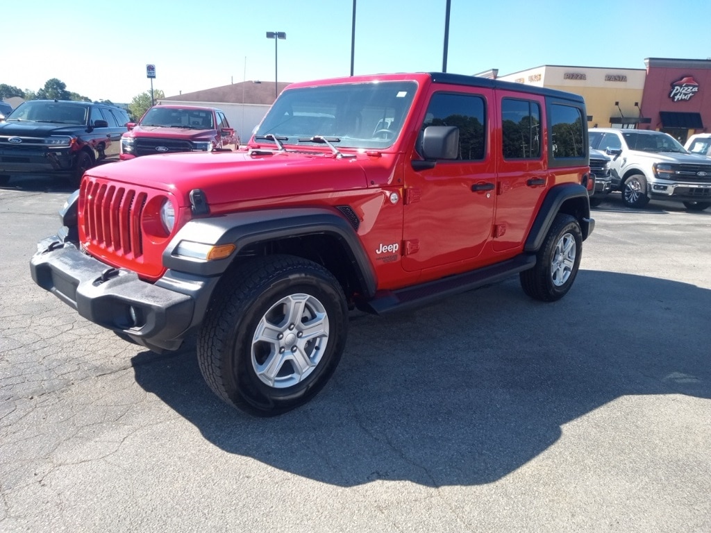 Used 2019 Jeep Wrangler Unlimited Sport S with VIN 1C4HJXDGXKW579224 for sale in Heber Springs, AR