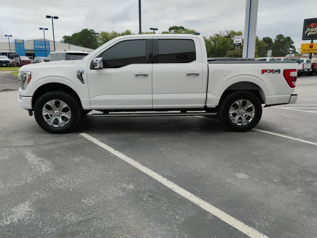 Used 2022 Ford F-150 Platinum with VIN 1FTFW1E87NFA23812 for sale in Little Rock