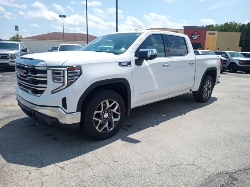 Used 2023 GMC Sierra 1500 SLT with VIN 3GTUUDE82PG150502 for sale in Heber Springs, AR