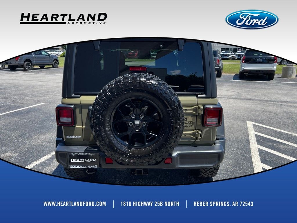Used 2025 Jeep Wrangler Willys SUV
