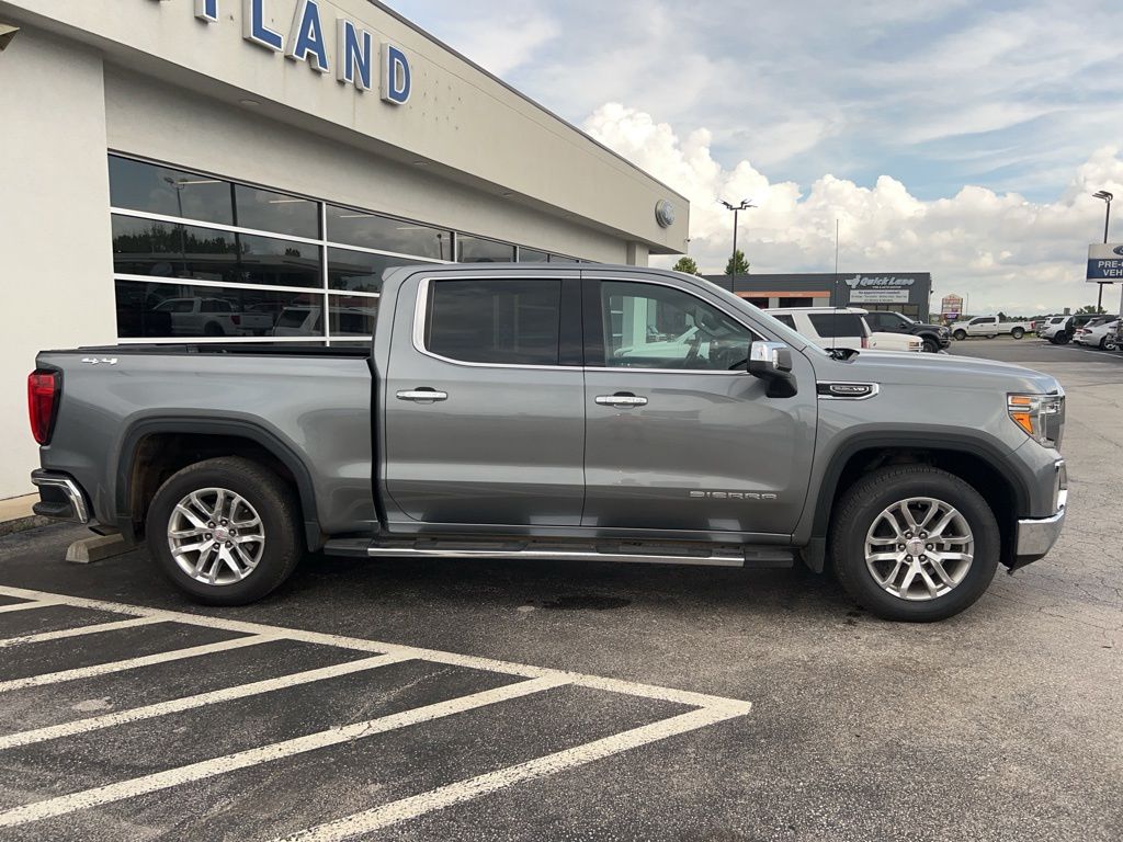 Used 2019 GMC Sierra 1500 SLT with VIN 3GTU9DED3KG245092 for sale in Little Rock