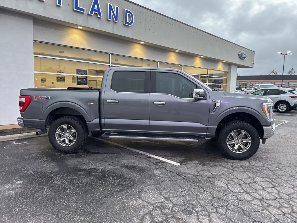 Used 2021 Ford F-150 Lariat with VIN 1FTFW1E87MKE62708 for sale in Little Rock