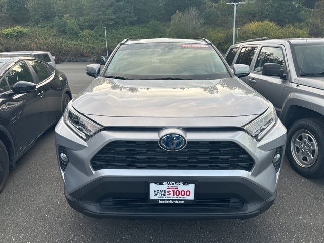 Used 2021 Toyota RAV4 XLE Premium with VIN 4T3B6RFV3MU058085 for sale in Northfield, Minnesota