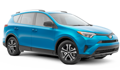 2017 Toyota Rav4 LE shown