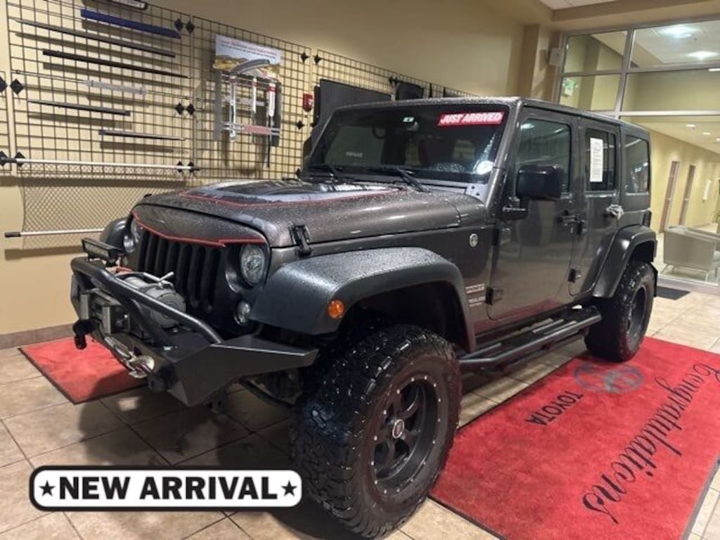 Used 2017 Jeep Wrangler JK Unlimited Sport 4x4 SUV
