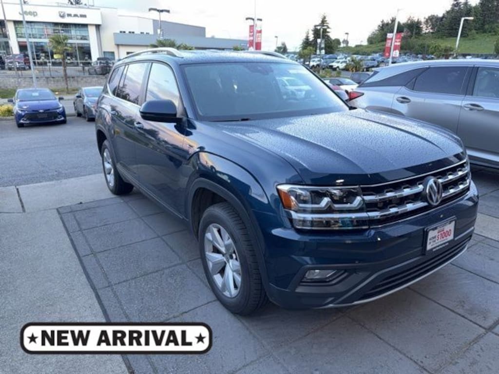 Used 2018 Volkswagen Atlas 3.6L V6 SE w/Technology 4MOTION SUV