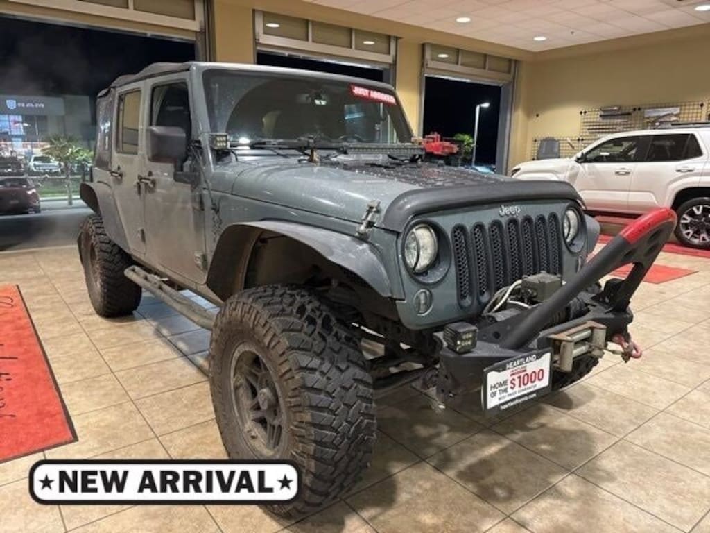Used 2015 Jeep Wrangler Unlimited Sport 4x4 SUV