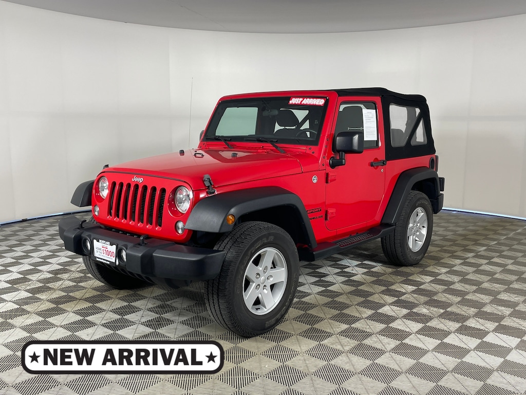 Used 2015 Jeep Wrangler Sport 4x4 SUV