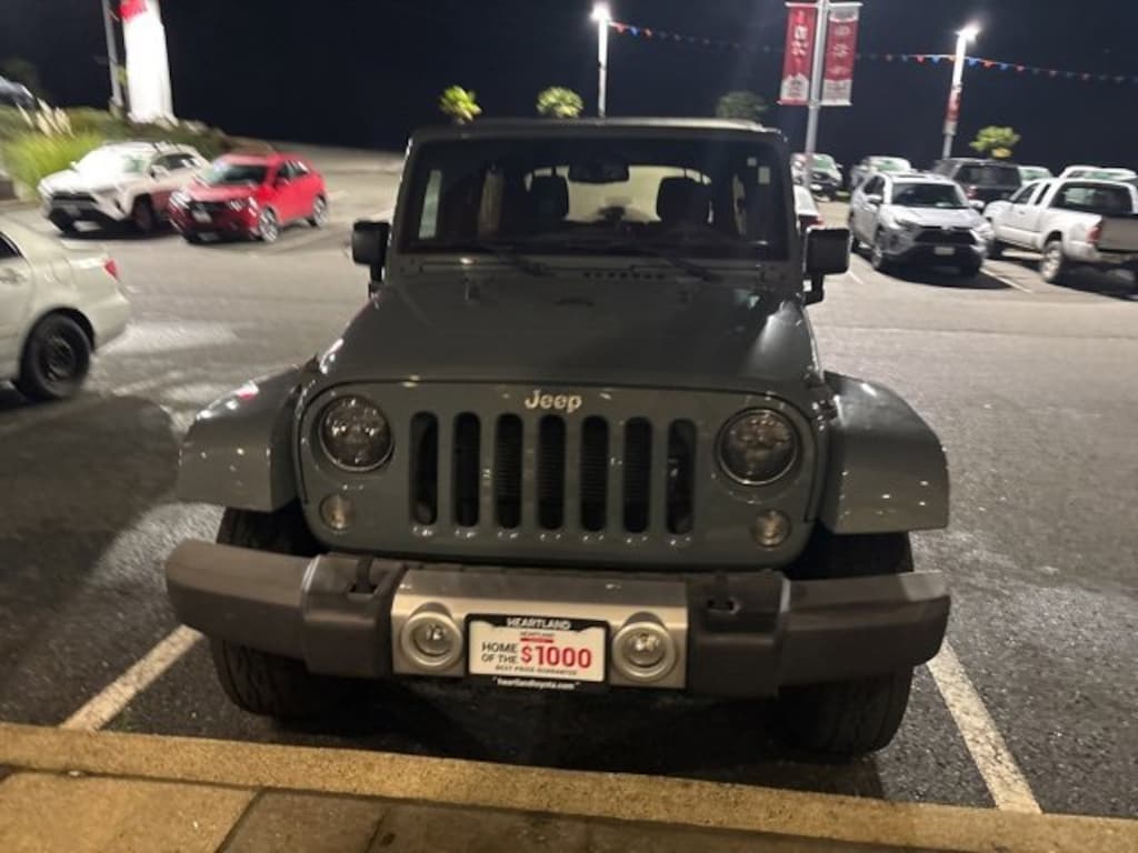 Used 2015 Jeep Wrangler Unlimited Sahara 4x4 SUV