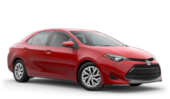 2017 Toyota Corolla LE shown