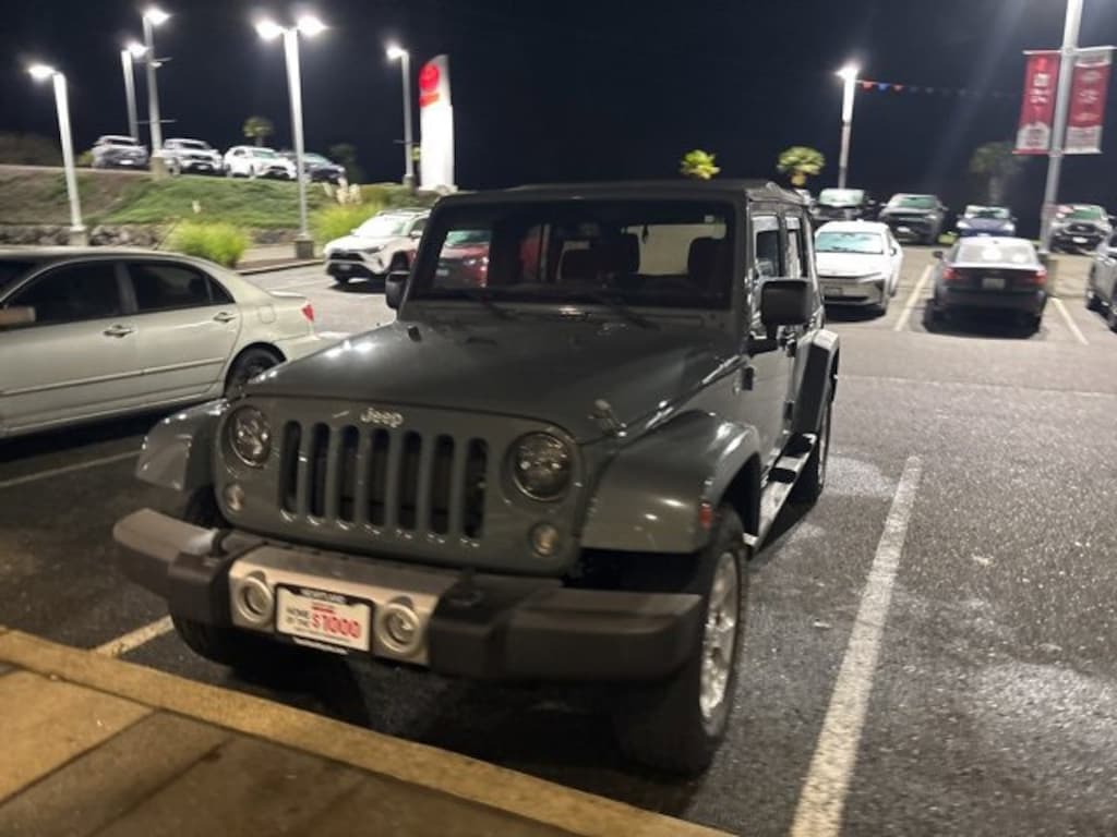 Used 2015 Jeep Wrangler Unlimited Sahara 4x4 SUV