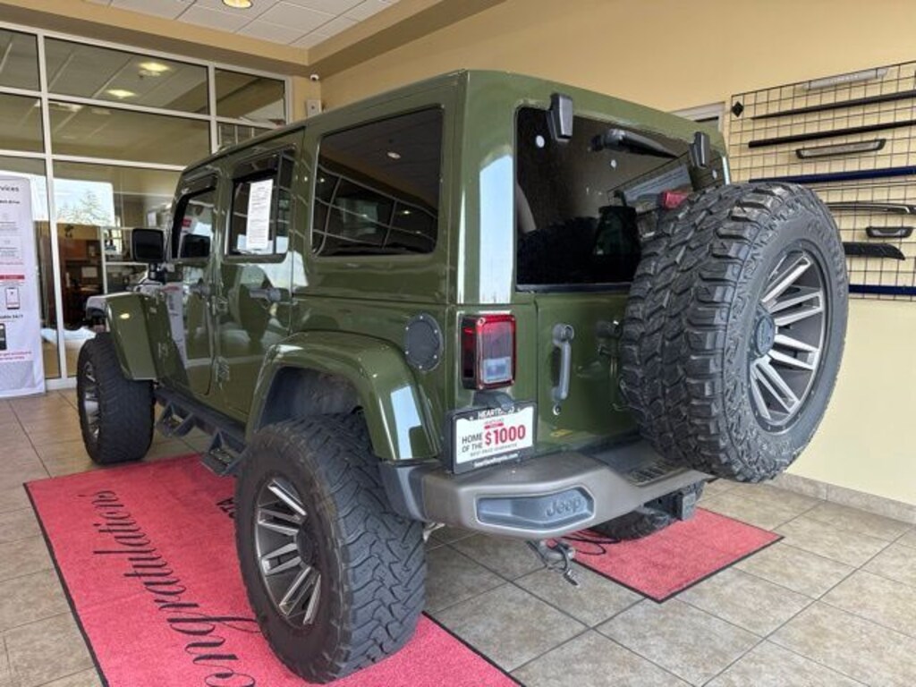 Used 2016 Jeep Wrangler JK Unlimited Sahara 4x4 SUV
