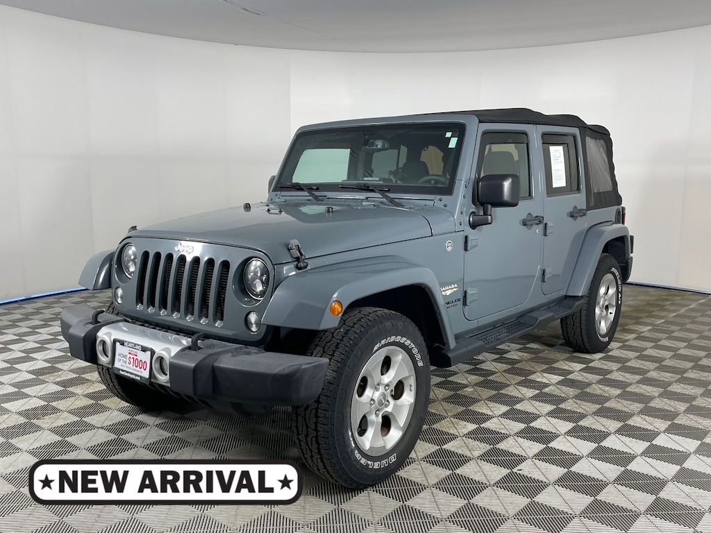Used 2015 Jeep Wrangler Unlimited Sahara 4x4 SUV
