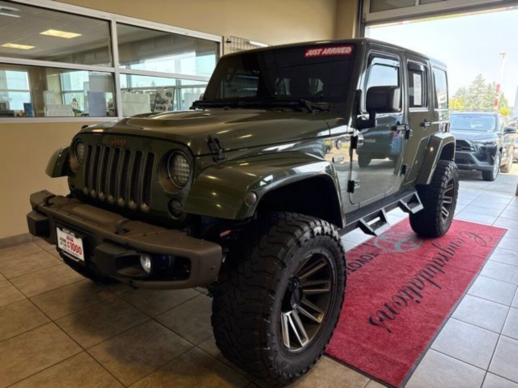 Used 2016 Jeep Wrangler JK Unlimited Sahara 4x4 SUV