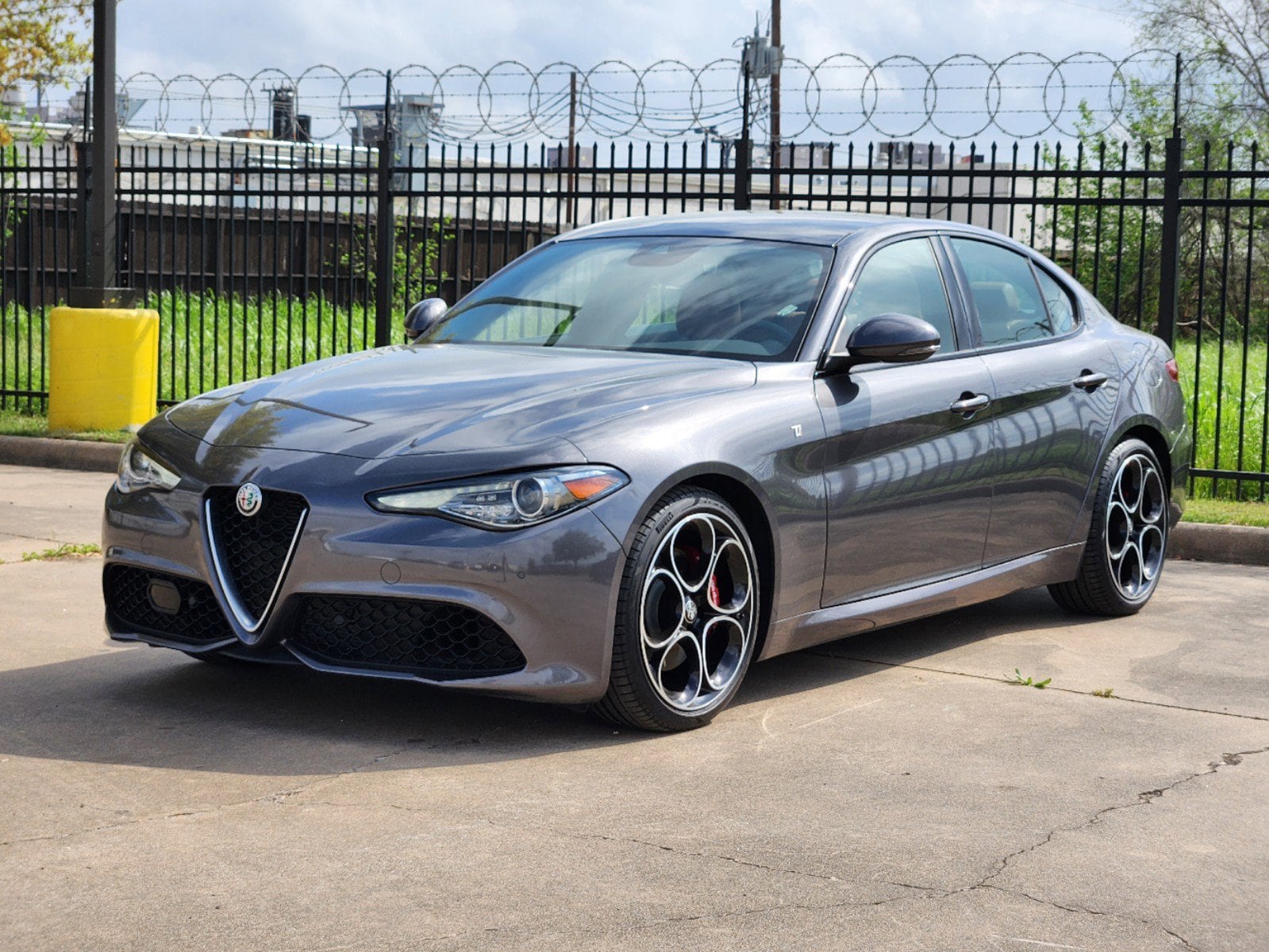 Used 2022 Alfa Romeo Giulia Ti with VIN ZARFAMBNXN7661515 for sale in Houston, TX