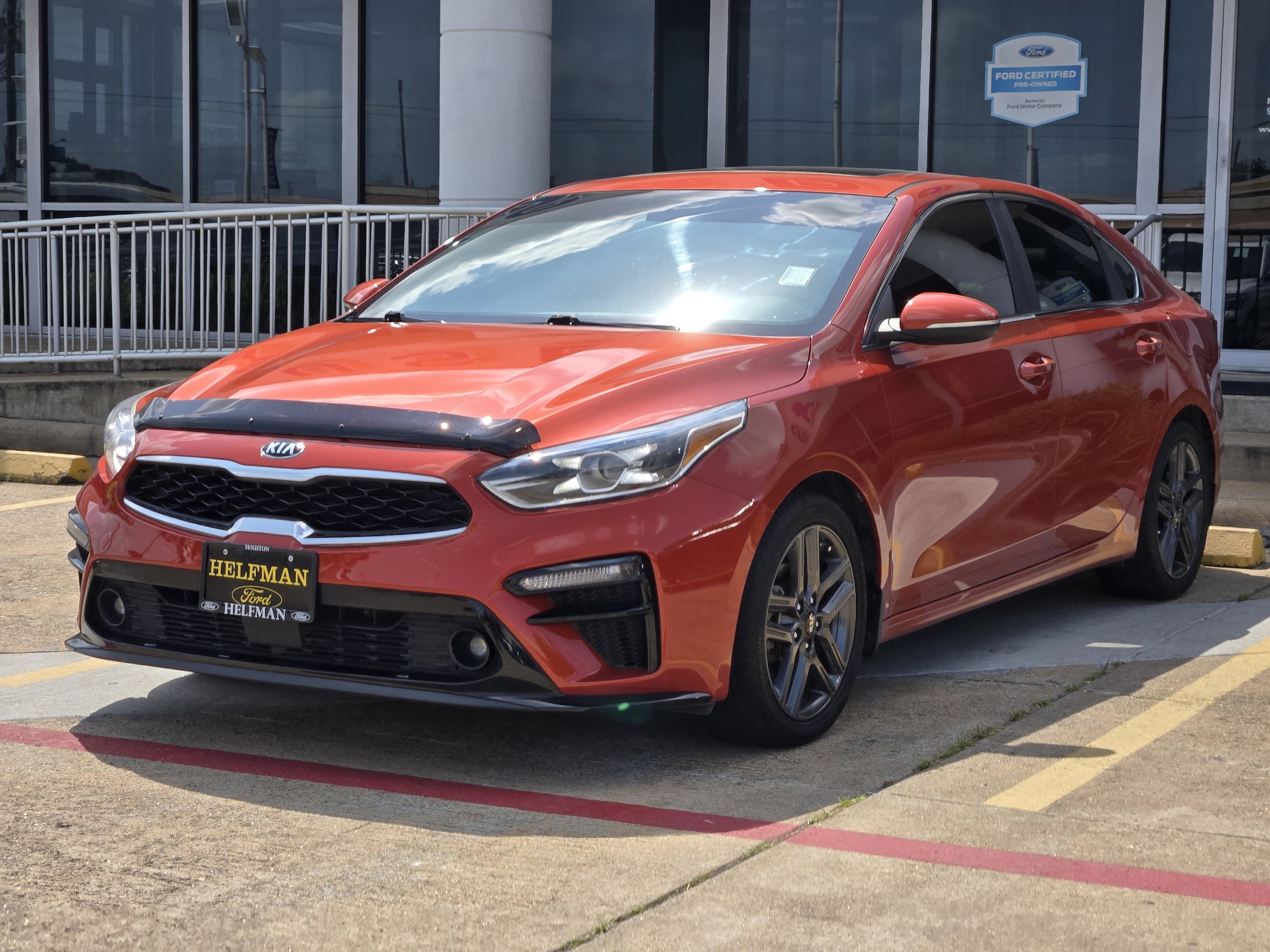 Used 2019 Kia FORTE EX with VIN 3KPF54AD5KE068373 for sale in Meadows Place, TX