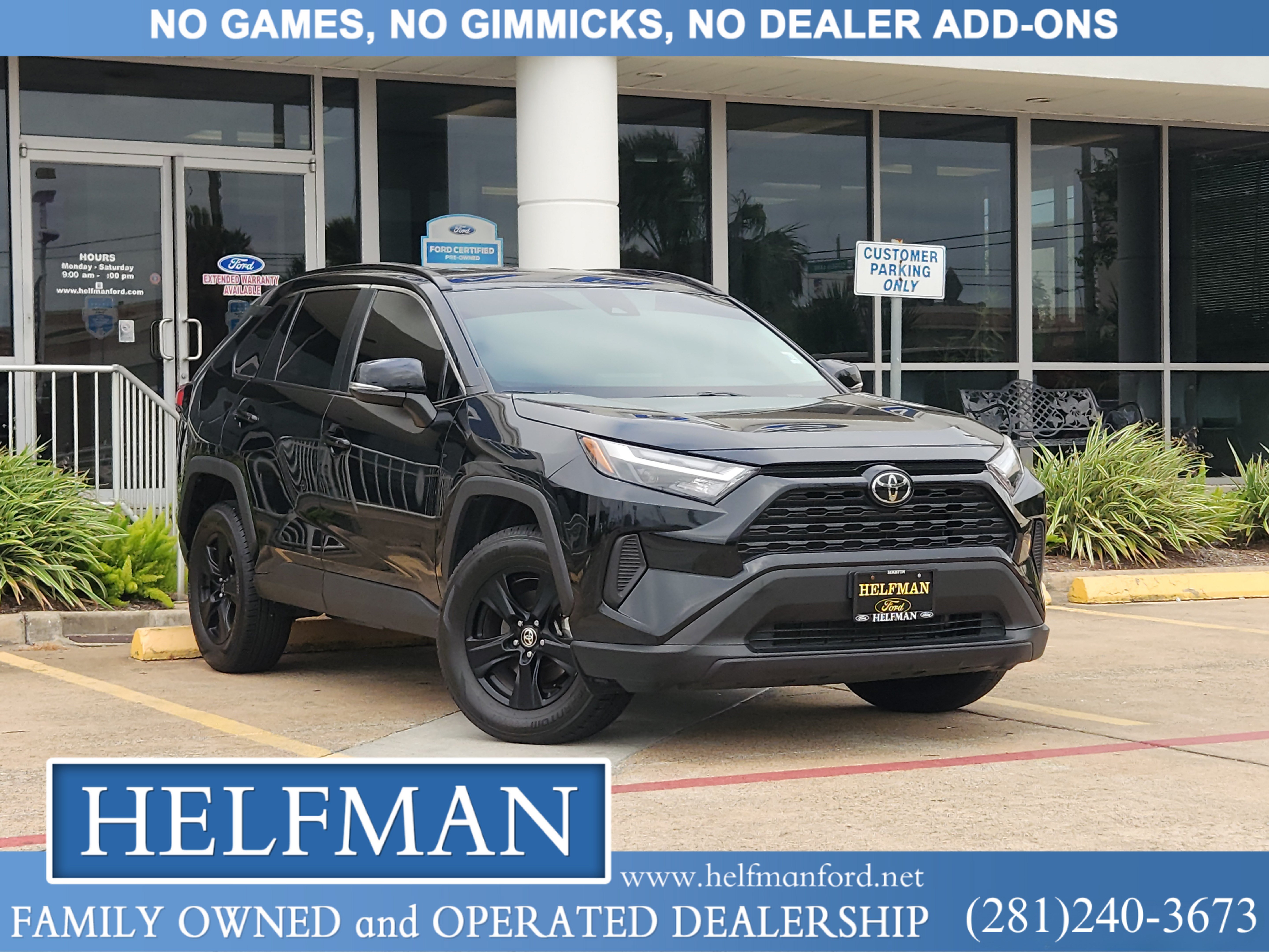 Used 2024 Toyota RAV4 XLE SUV 2T3W1RFV8RW307827 for Sale in Stafford, TX at Helfman Ford