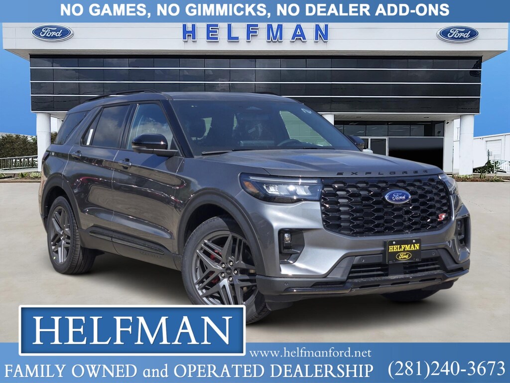 New 2025 Ford Explorer ST SUV