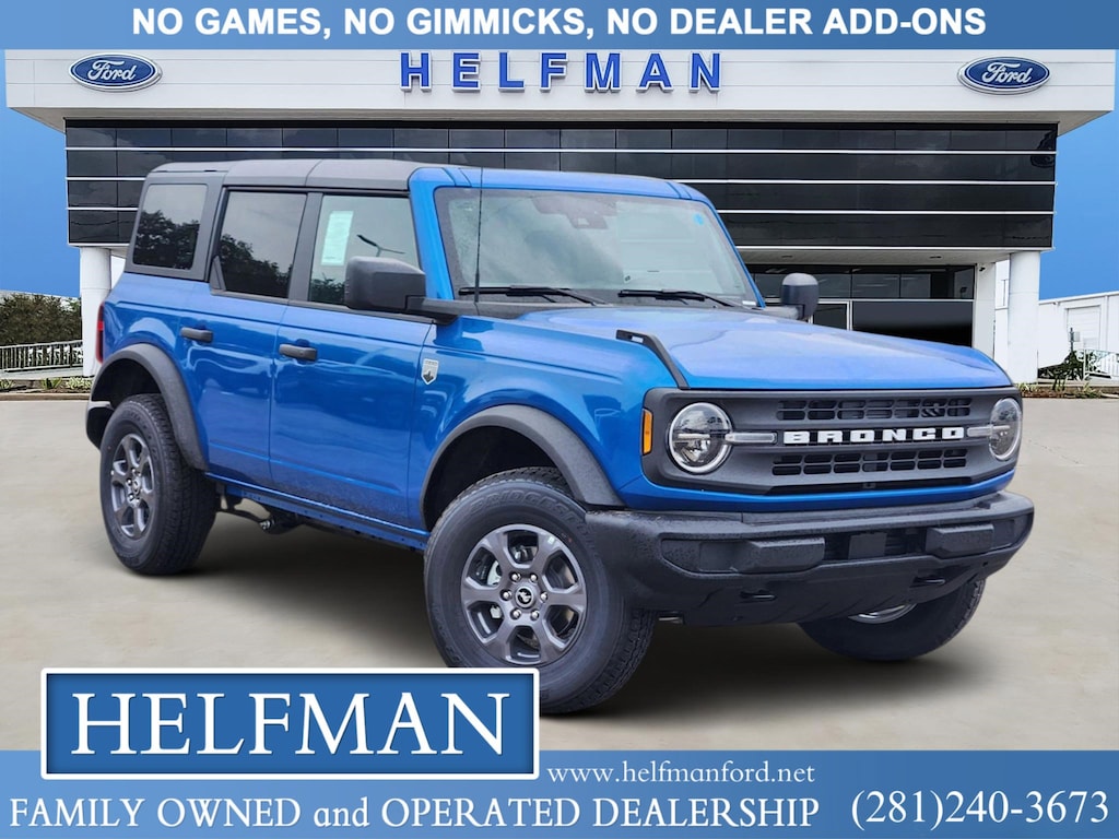 New 2025 Ford Bronco Big Bend SUV