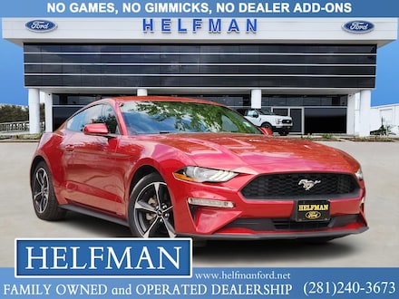 Used 2020 Ford Mustang Ecoboost Coupe for Sale in Stafford, TX at Helfman Ford