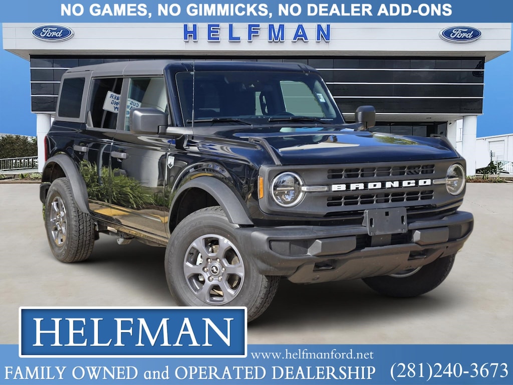 Certified 2025 Ford Bronco Big Bend SUV