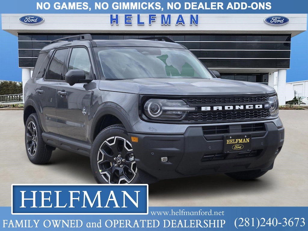 New 2025 Ford Bronco Sport Outer Banks SUV