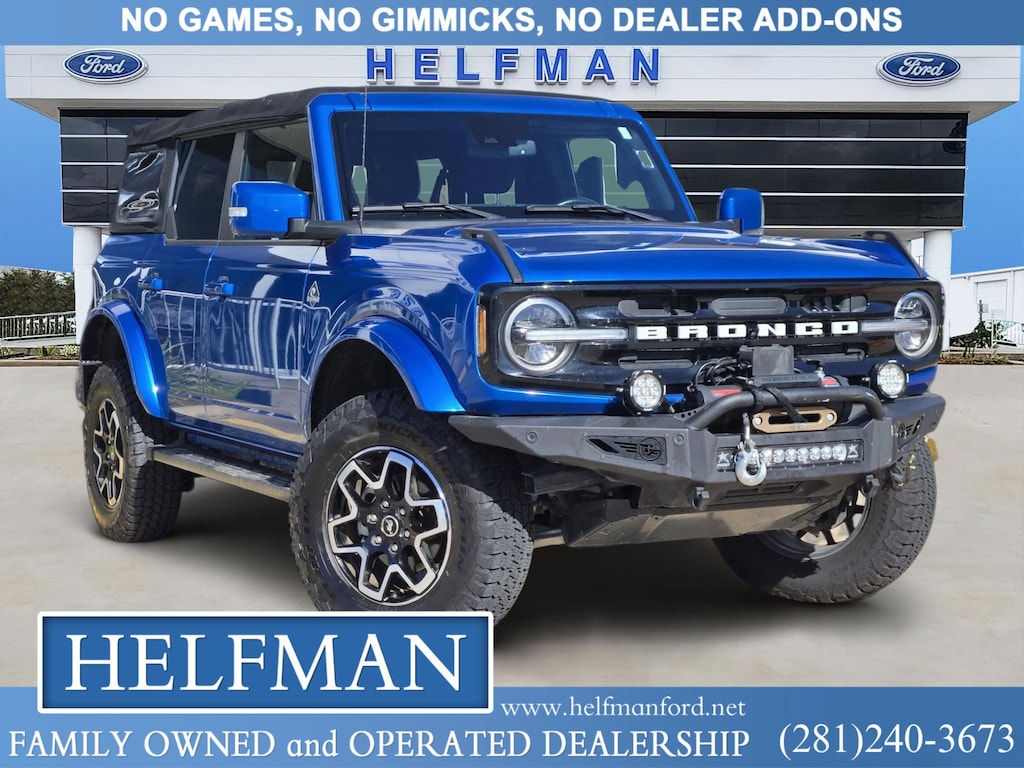 Used 2021 Ford Bronco Outer Banks SUV