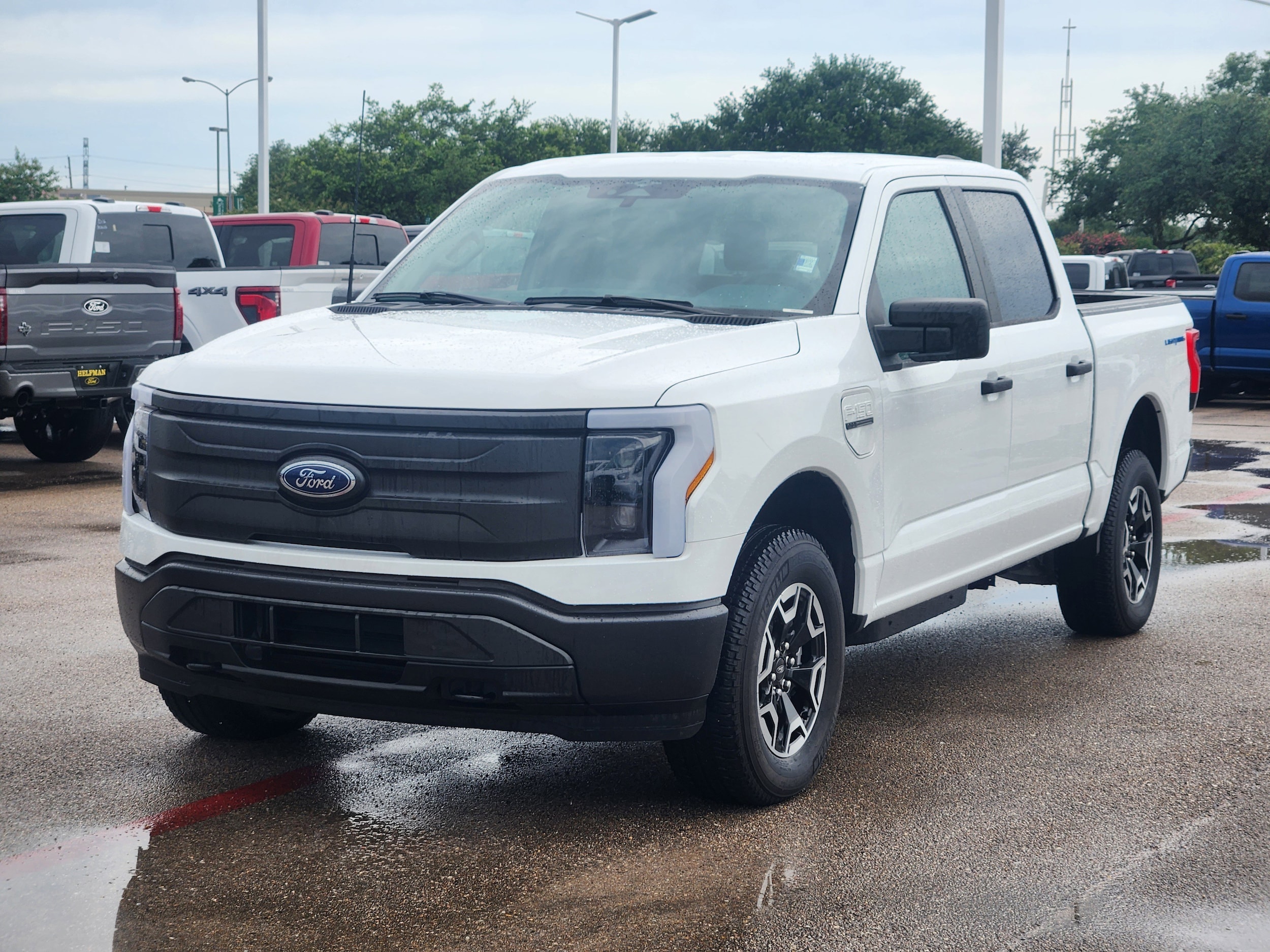 Used 2023 Ford F-150 Lightning Pro with VIN 1FT6W1EV5PWG44247 for sale in Stafford, TX