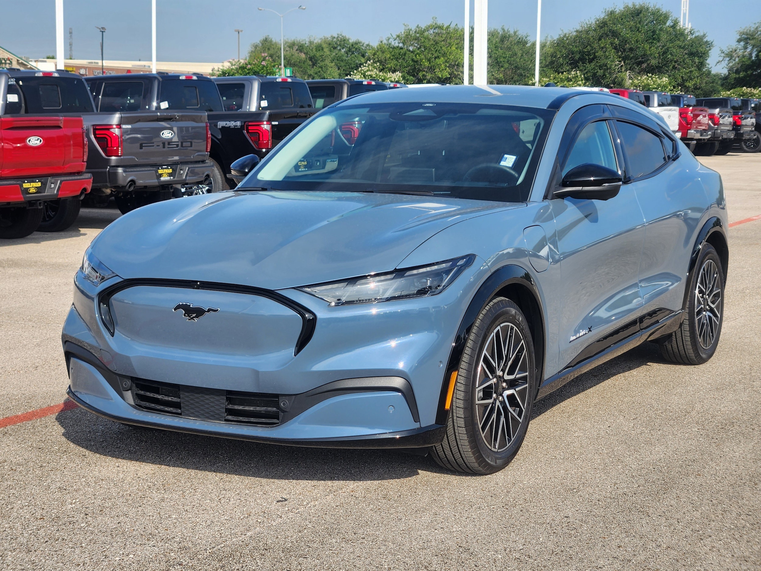 Certified 2024 Ford Mustang Mach-E Premium AWD with VIN 3FMTK3SU2RMA26632 for sale in Stafford, TX