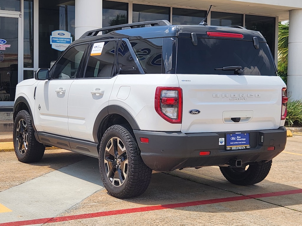 Certified 2022 Ford Bronco Sport Outer Banks SUV