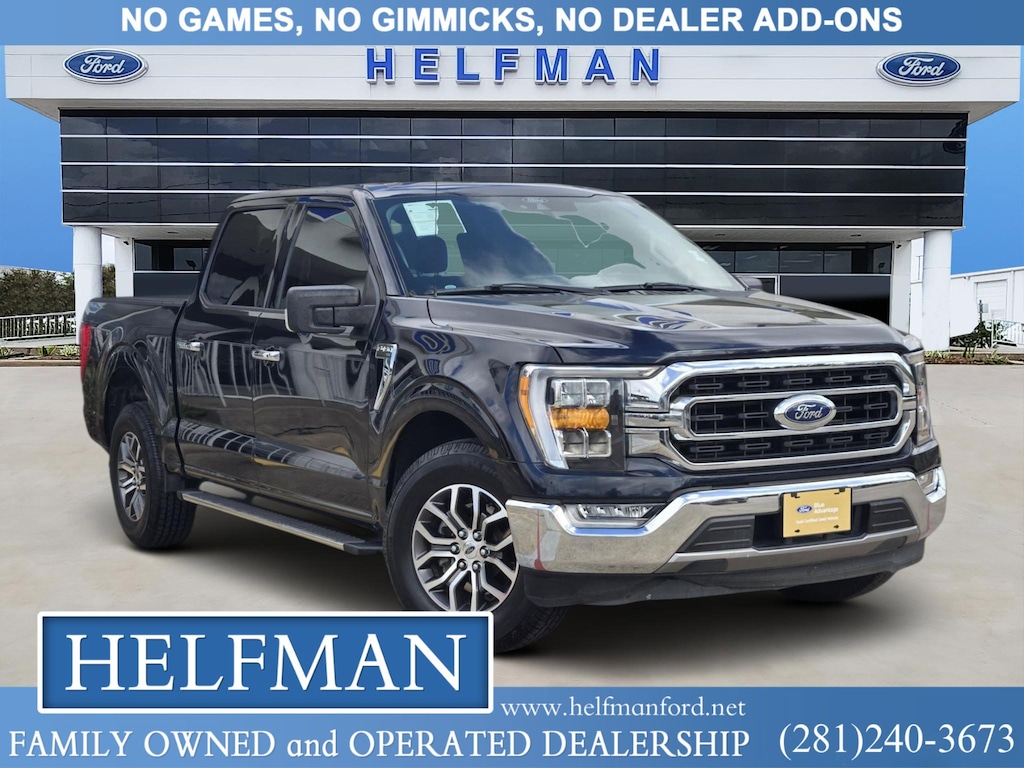 Certified 2021 Ford F-150 XLT Truck SuperCrew Cab