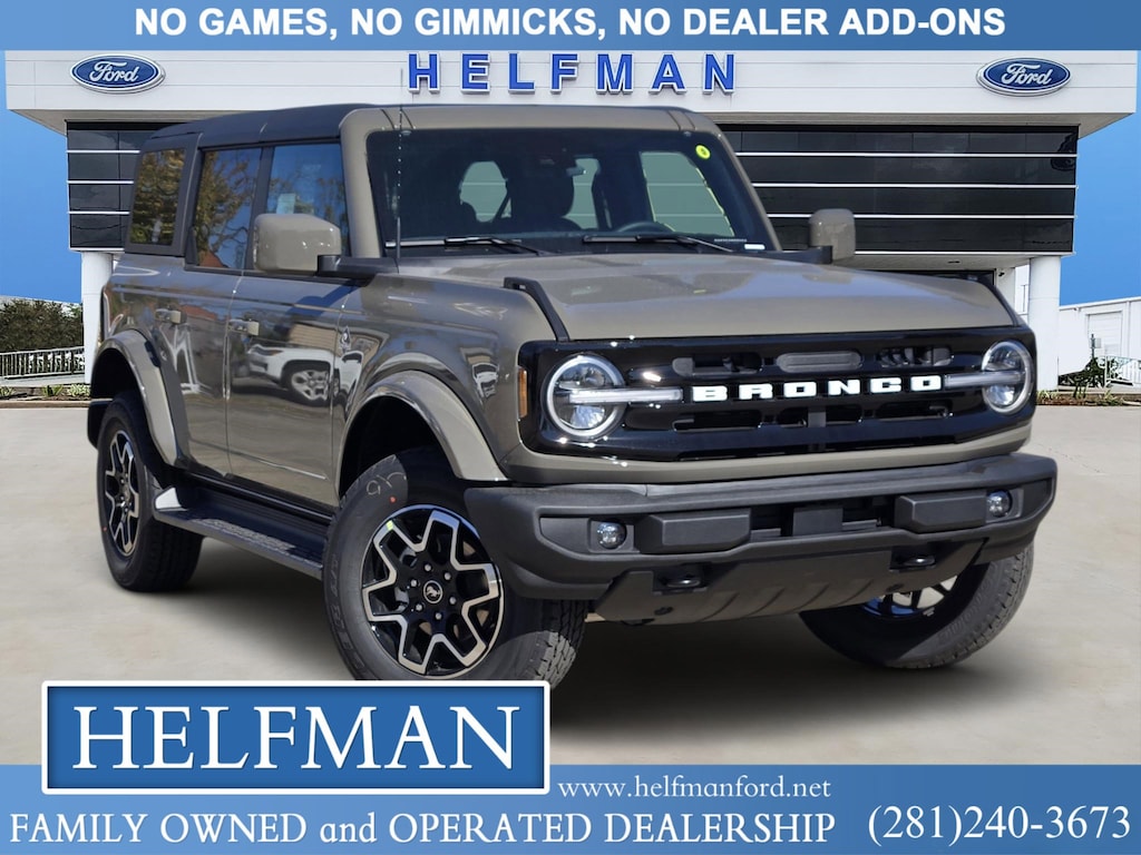 New 2025 Ford Bronco Outer Banks SUV