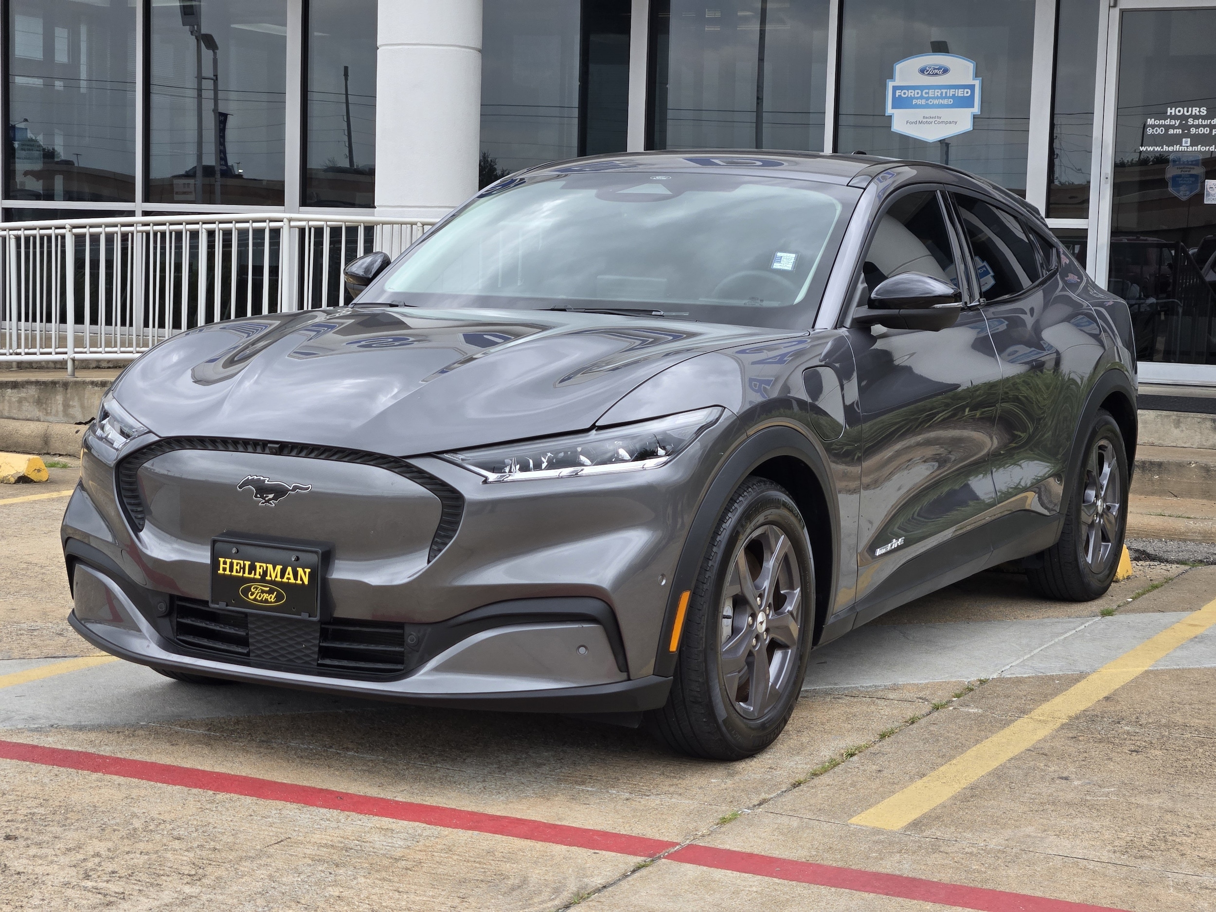 Used 2023 Ford Mustang Mach-E Select RWD with VIN 3FMTK1RM0PMA29827 for sale in Meadows Place, TX
