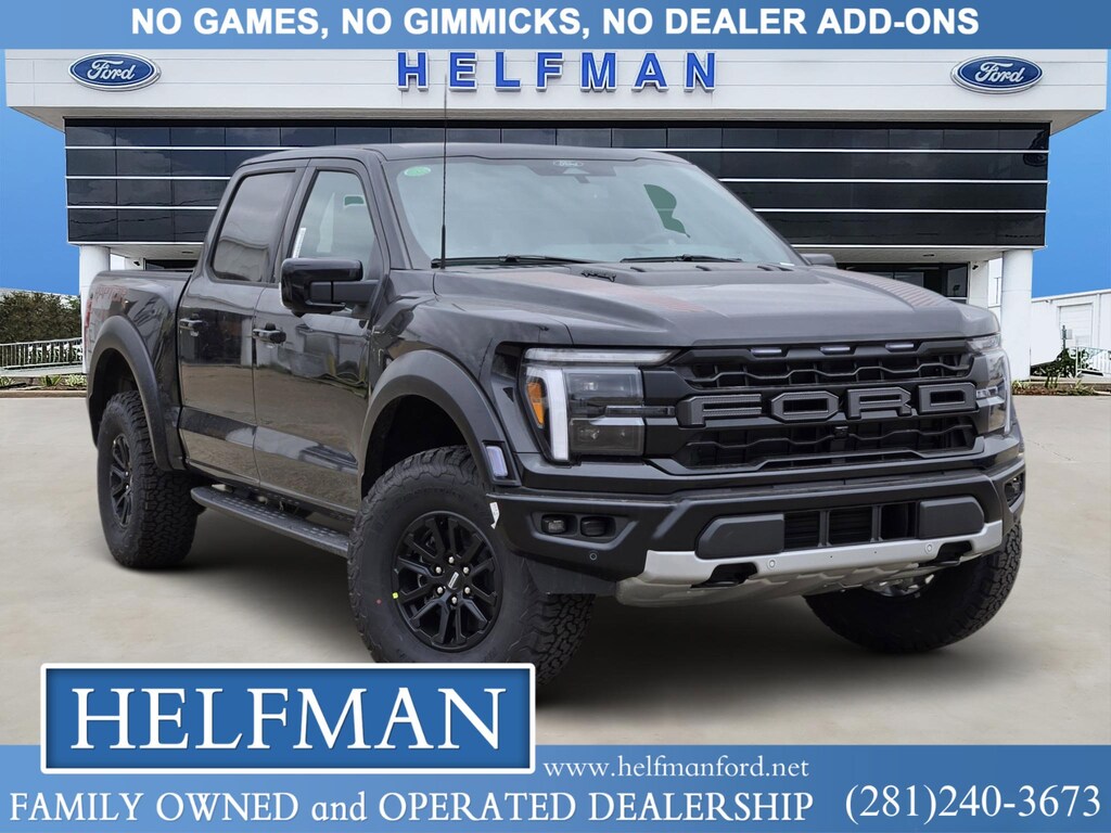 New 2025 Ford F-150 Raptor TRUCK