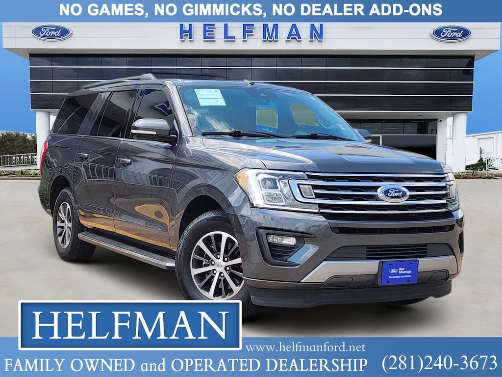 Certified 2020 Ford Expedition Max XLT SUV