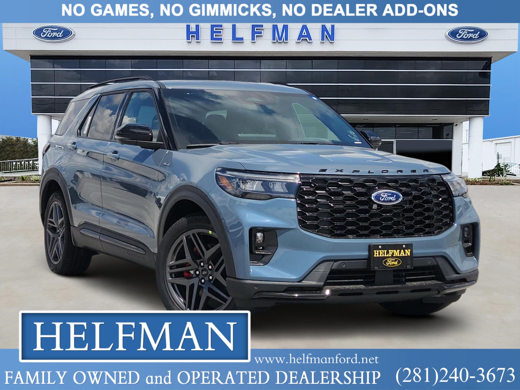 New 2026 Ford Explorer ST-Line SUV