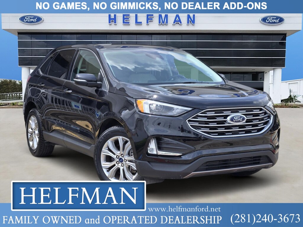 Certified 2022 Ford Edge Titanium SUV
