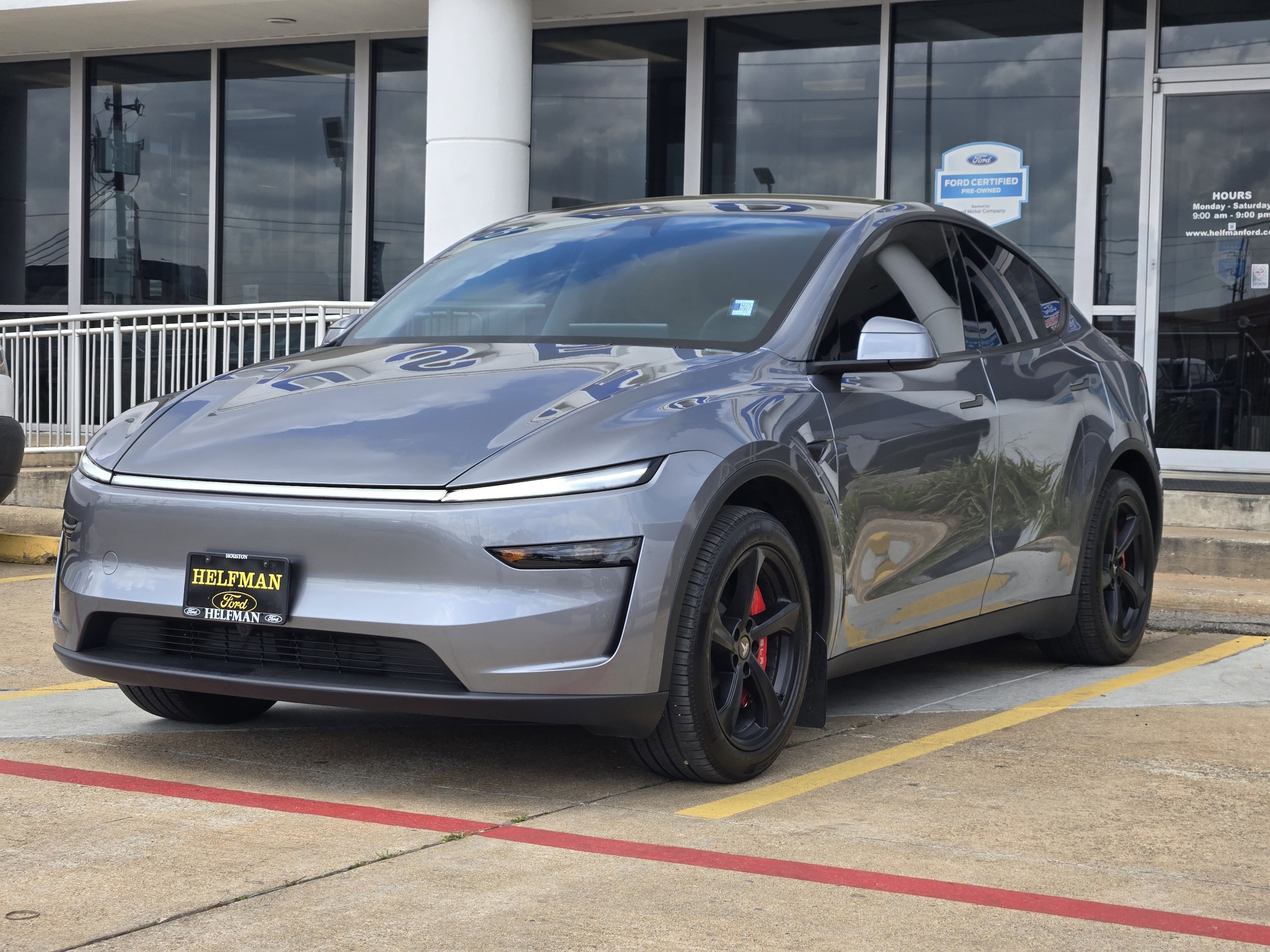 Used 2026 Tesla Model Y Standard with VIN 7SAYGDED2TA499021 for sale in Meadows Place, TX