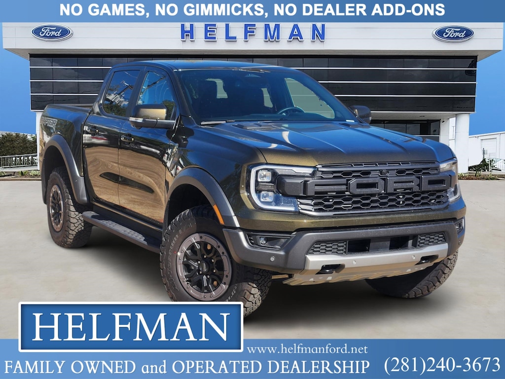 New 2025 Ford Ranger Raptor TRUCK