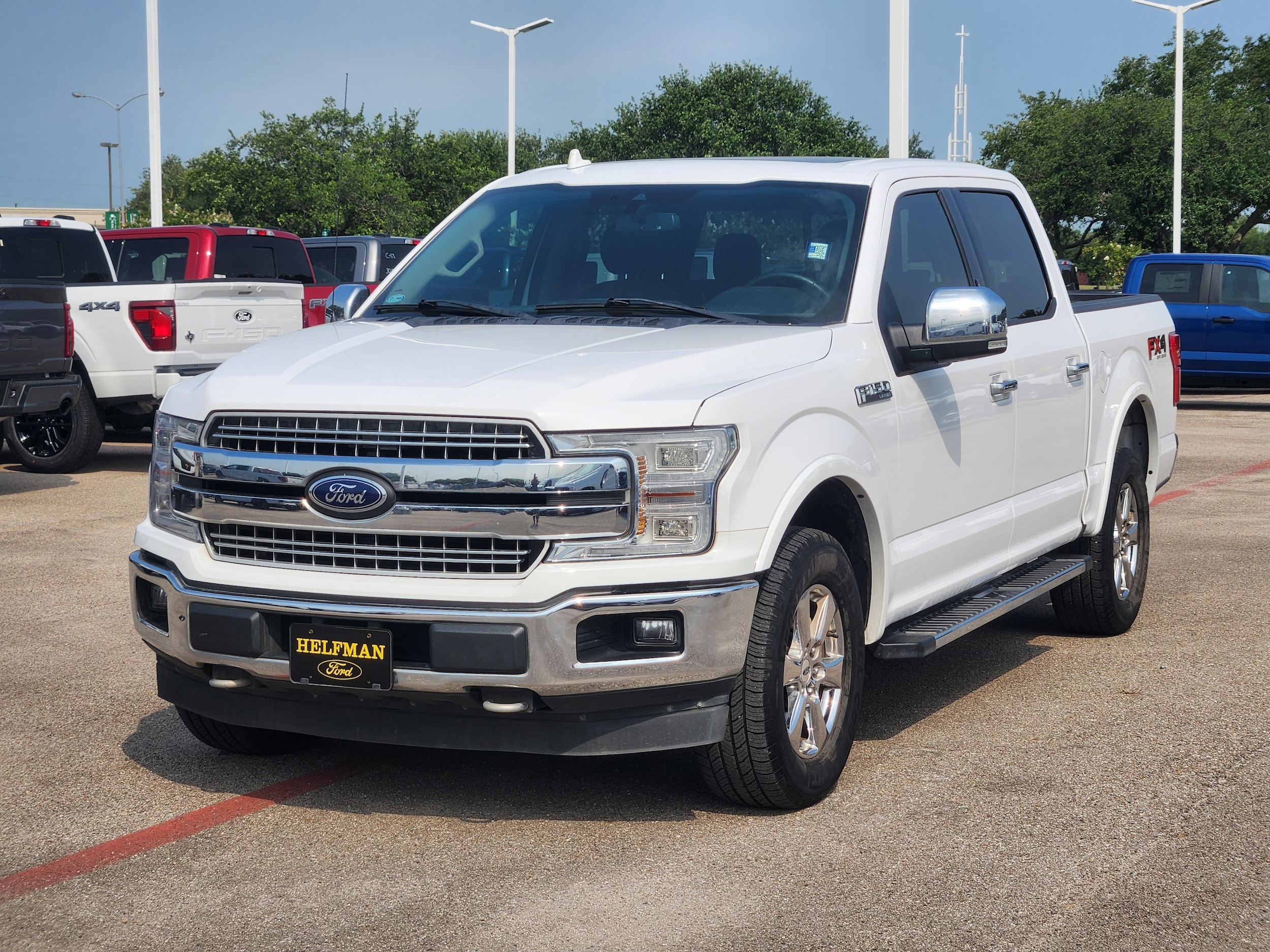 Used 2018 Ford F-150 Lariat with VIN 1FTEW1EGXJKD03406 for sale in Stafford, TX