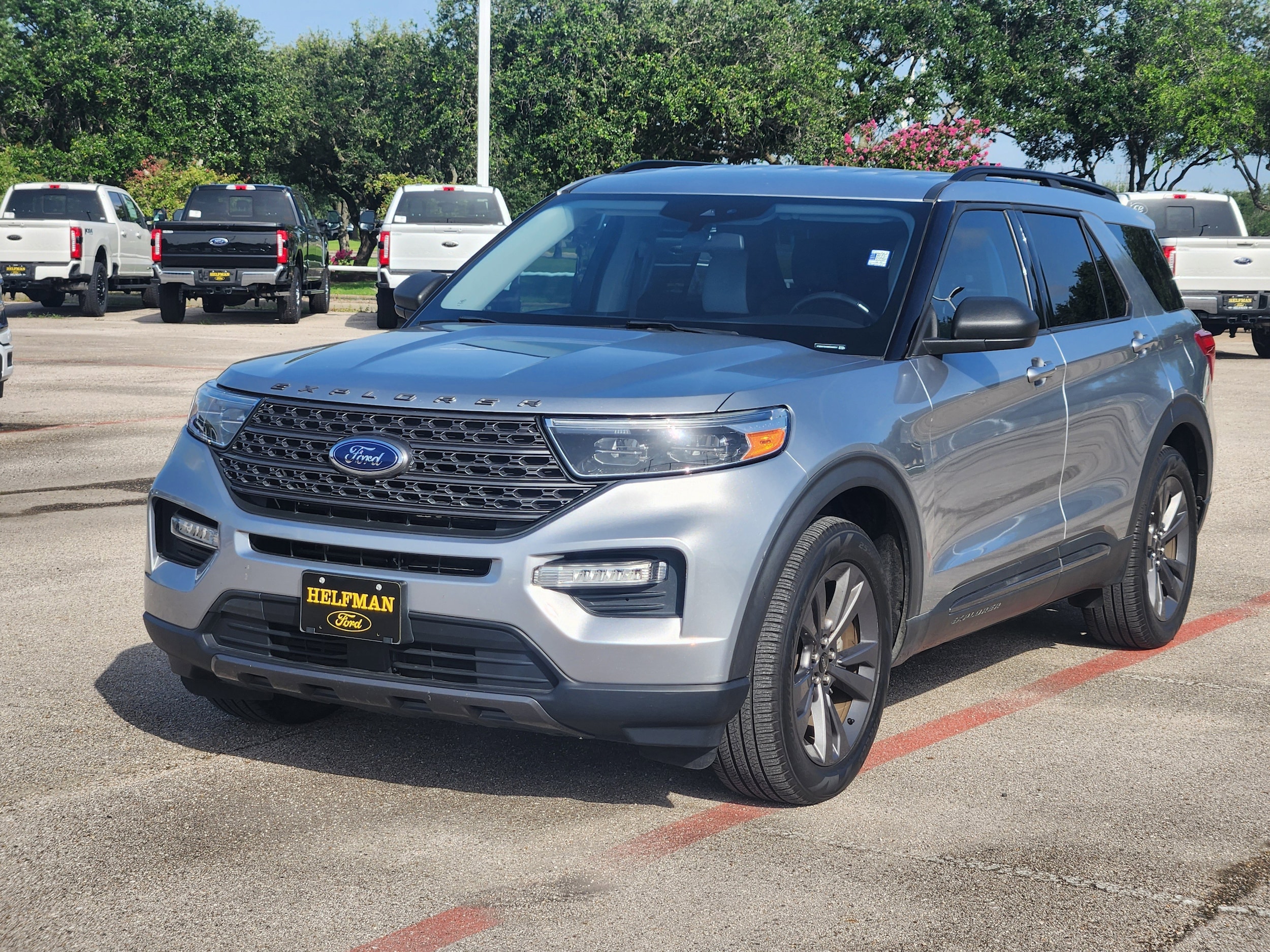 Used 2021 Ford Explorer XLT with VIN 1FMSK7DH5MGA60957 for sale in Stafford, TX