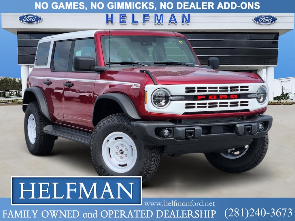 New 2026 Ford Bronco Heritage Edition SUV